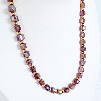 Antoinette Beaded Necklace | Gold