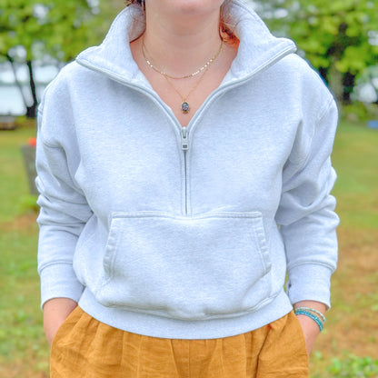 Flora Ornate Pressed Flower Necklace | Gold