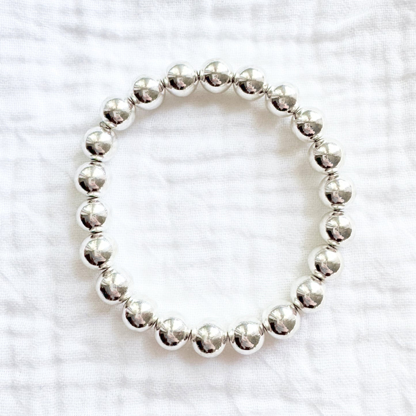 Hematite Statement Bracelet | Silver
