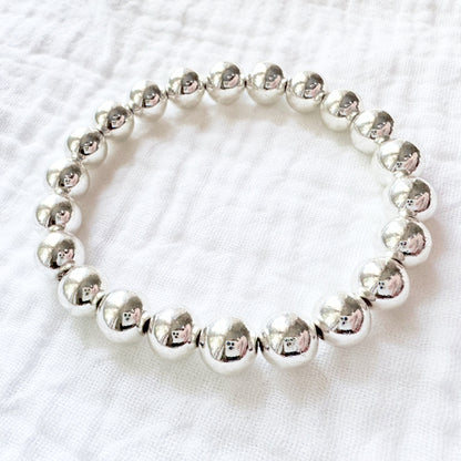Hematite Statement Bracelet | Silver