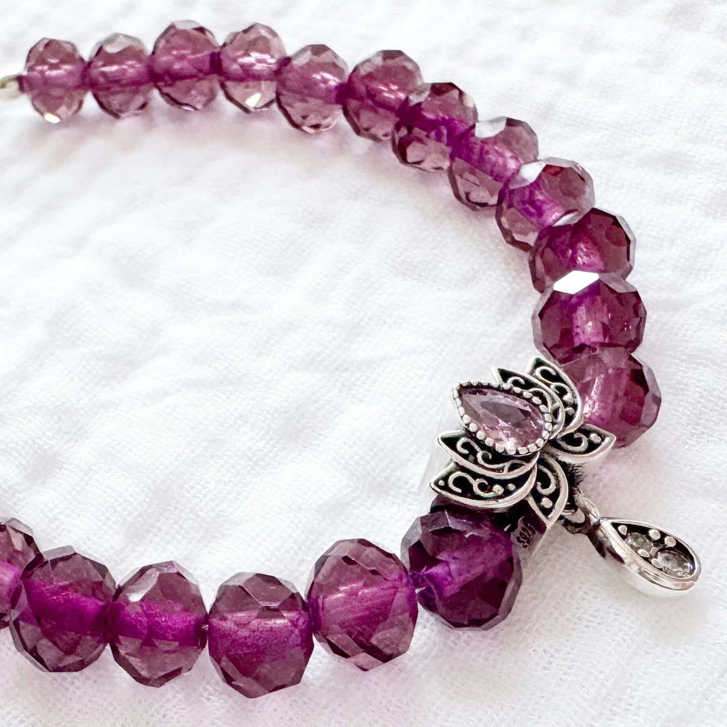 Lotus Bracelet | Silver