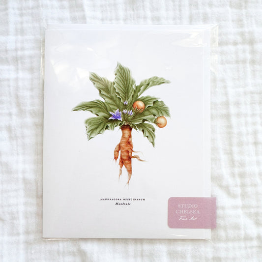 Mandrake Greeting Card