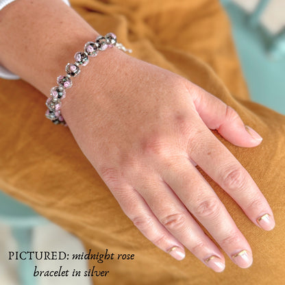 Midnight Rose Bracelet | Gold