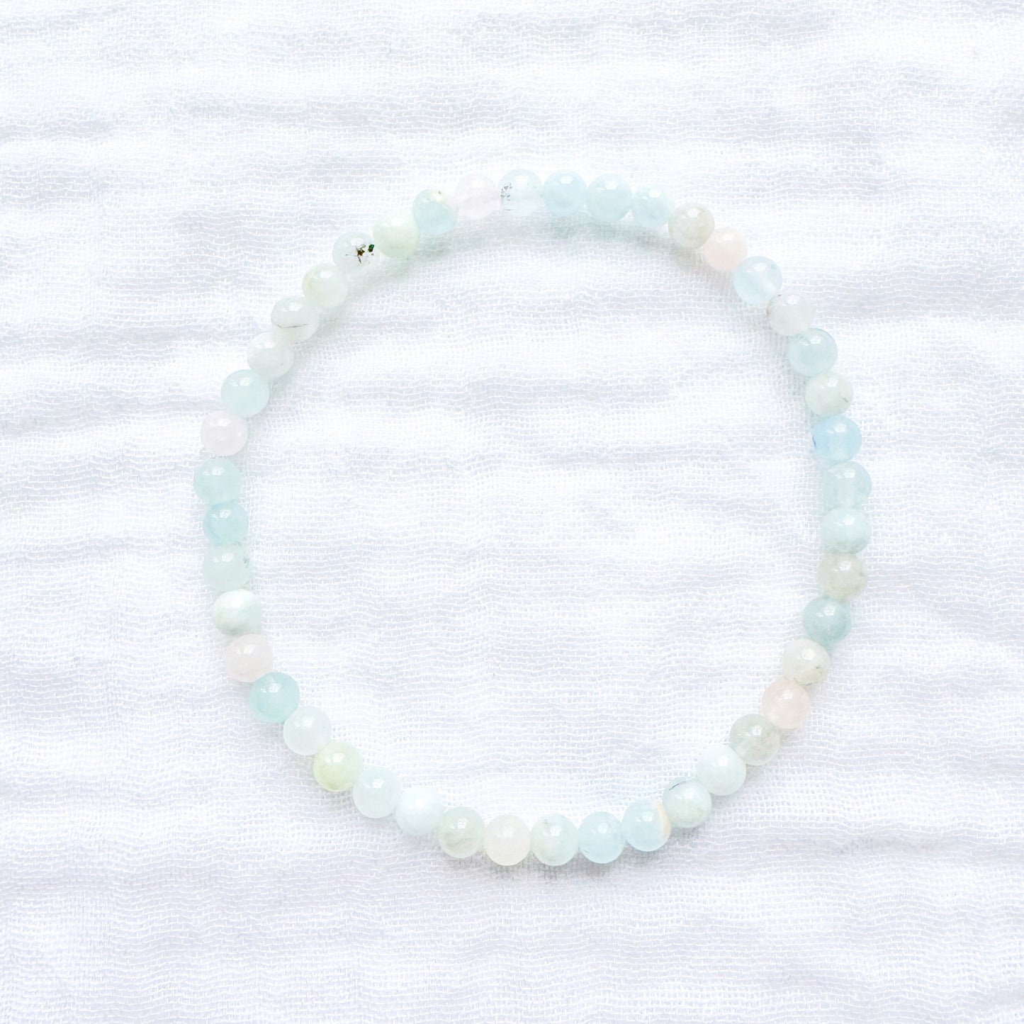 Morganite Gemstone Bracelet