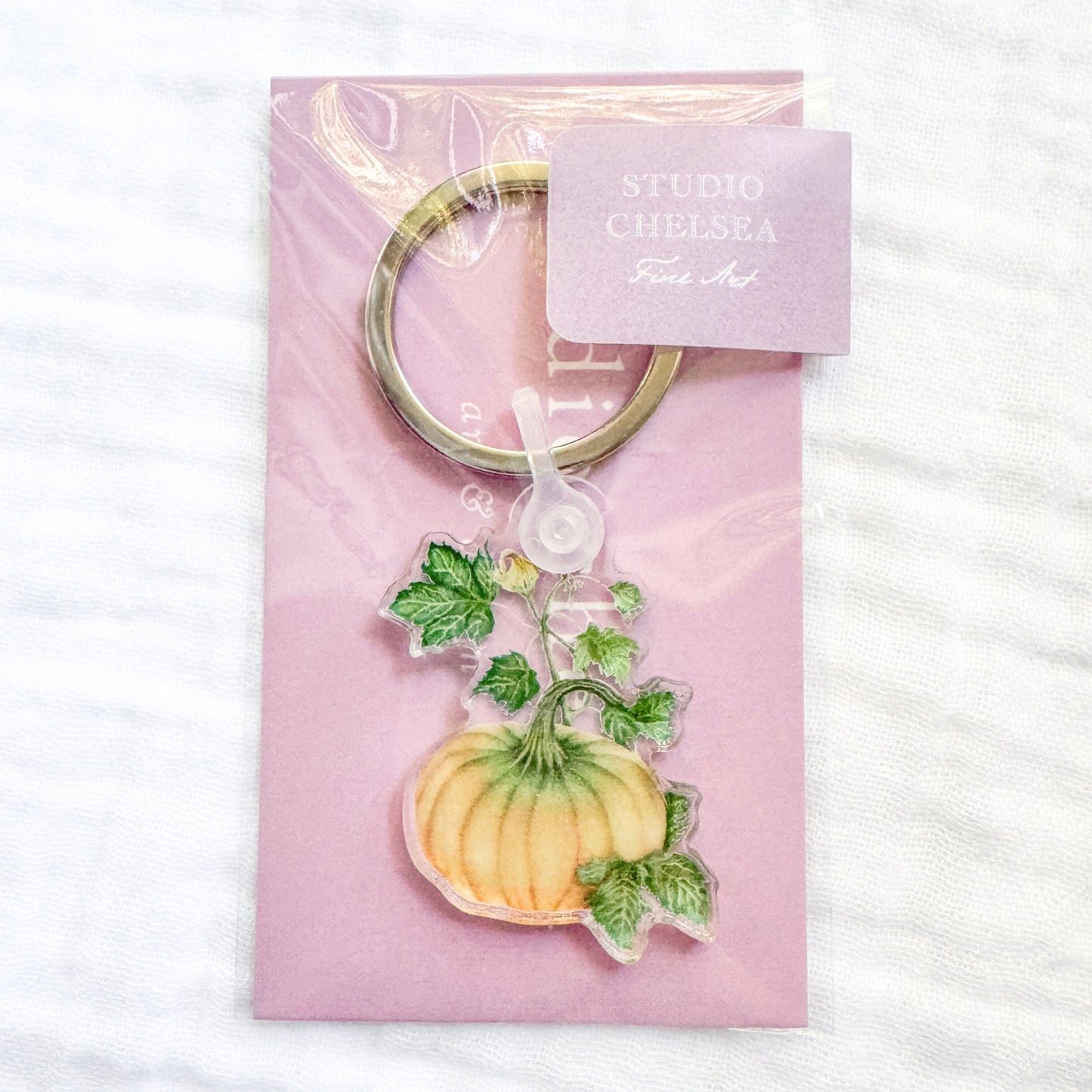 Pumpkin Keychain