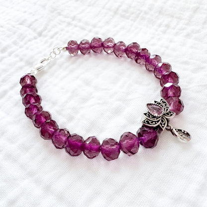 Lotus Bracelet | Silver