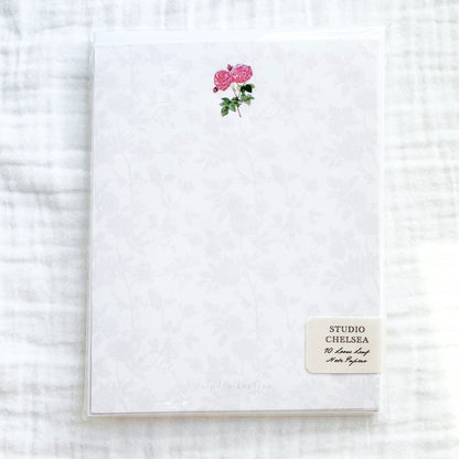 Romantic Rose | Loose Leaf Note Paper With Envelopes