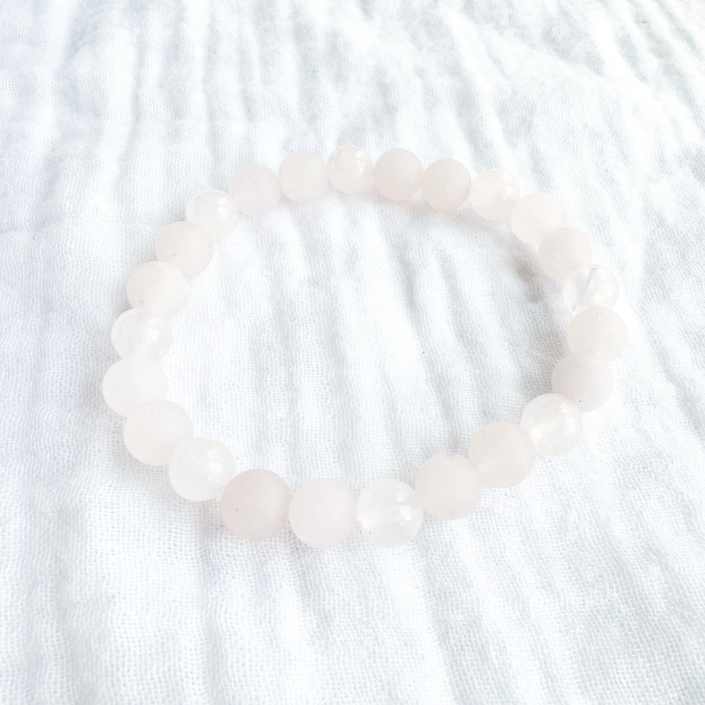 Rose Quartz Gemstone Bracelet