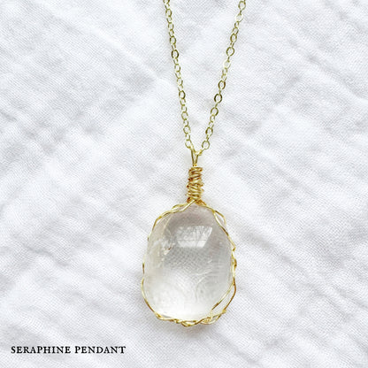 The Alchemy Pendant | Clear Quartz