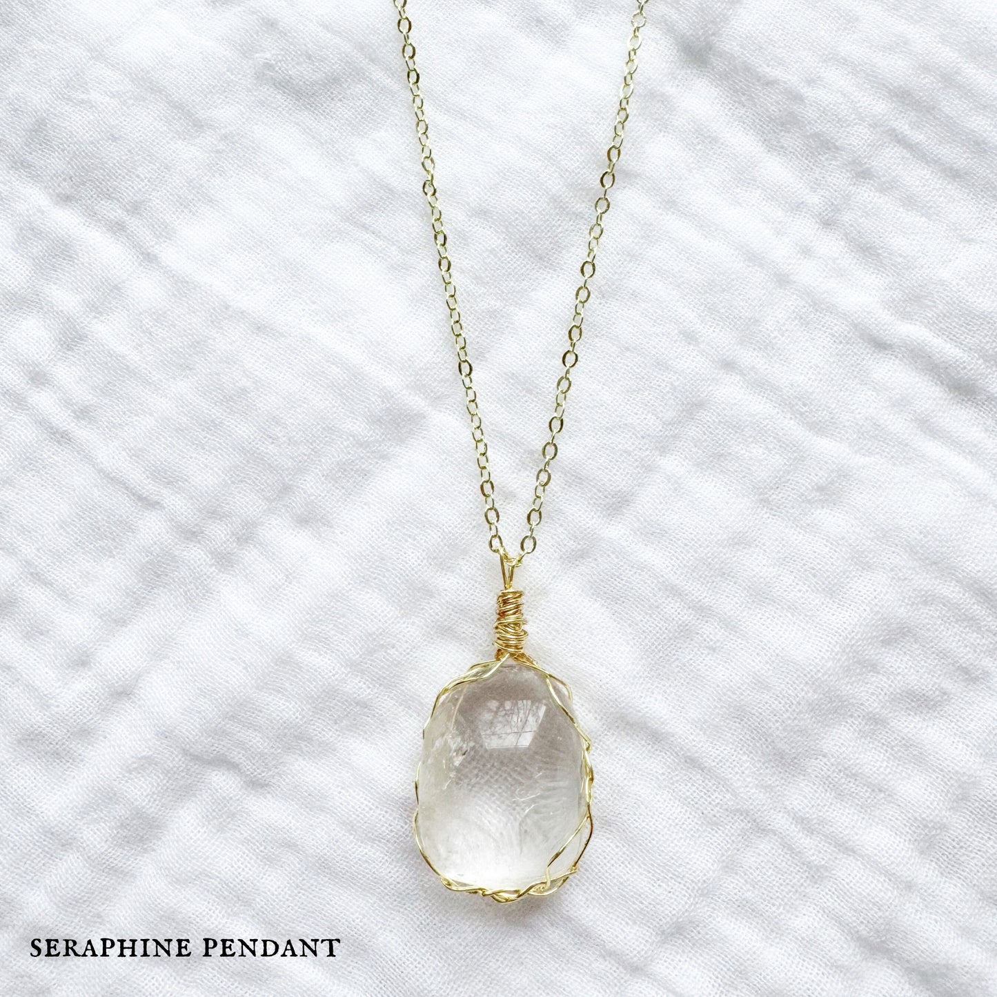 The Alchemy Pendant | Clear Quartz