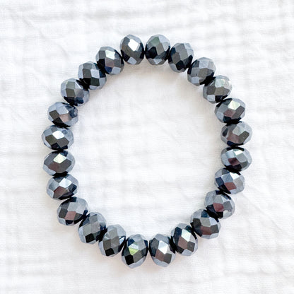 Shiny Bug Statement Bracelet