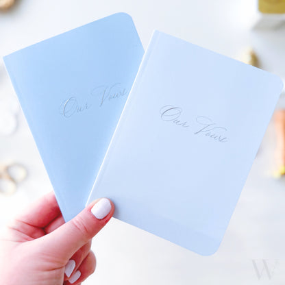 Wedding Vow Books | Custom Our Vows