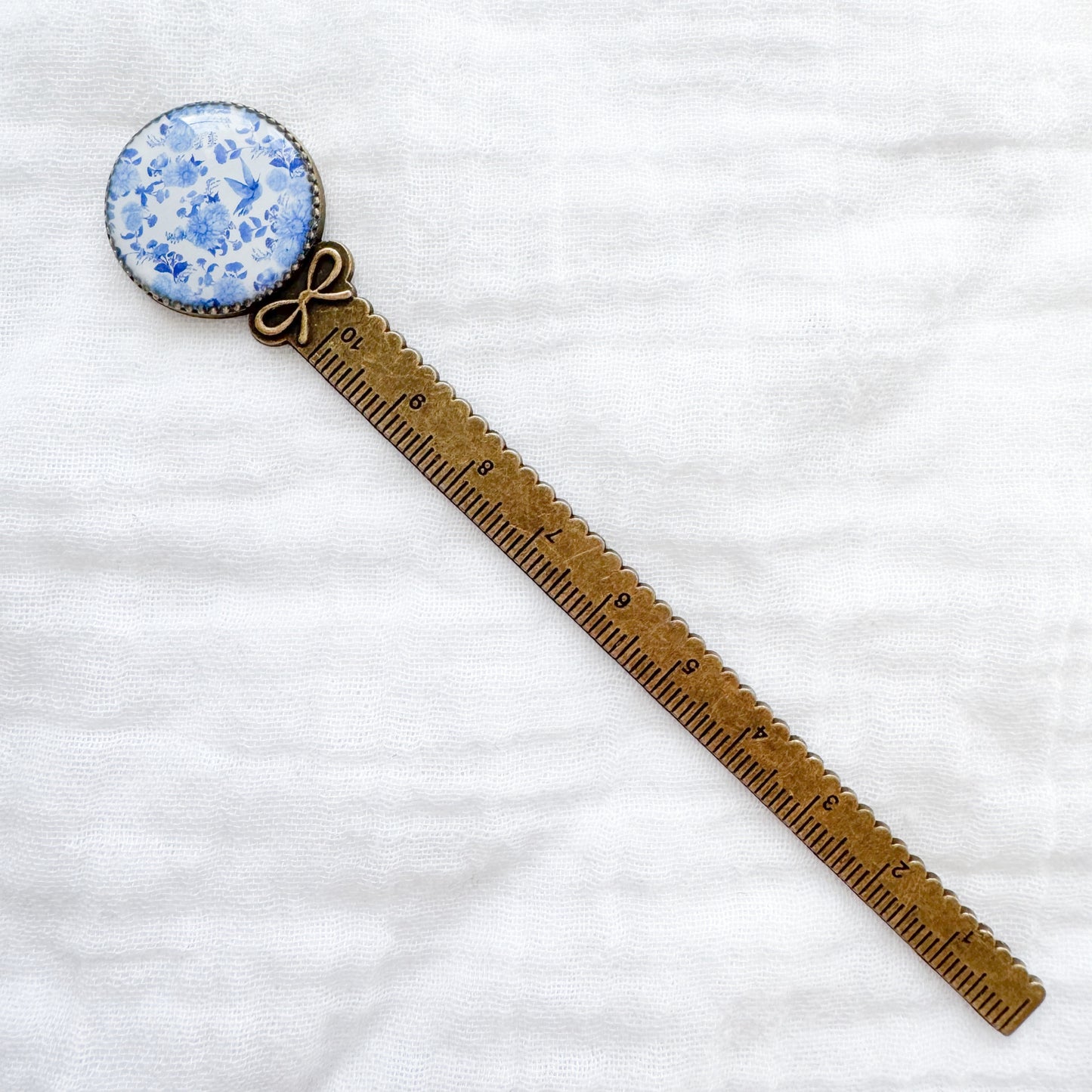 Toile d'oiseaux Bookmark | Silver or Bronze