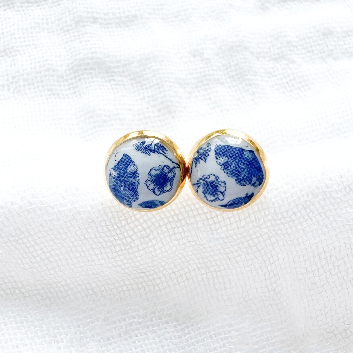 Toile de papillon Earrings | Gold