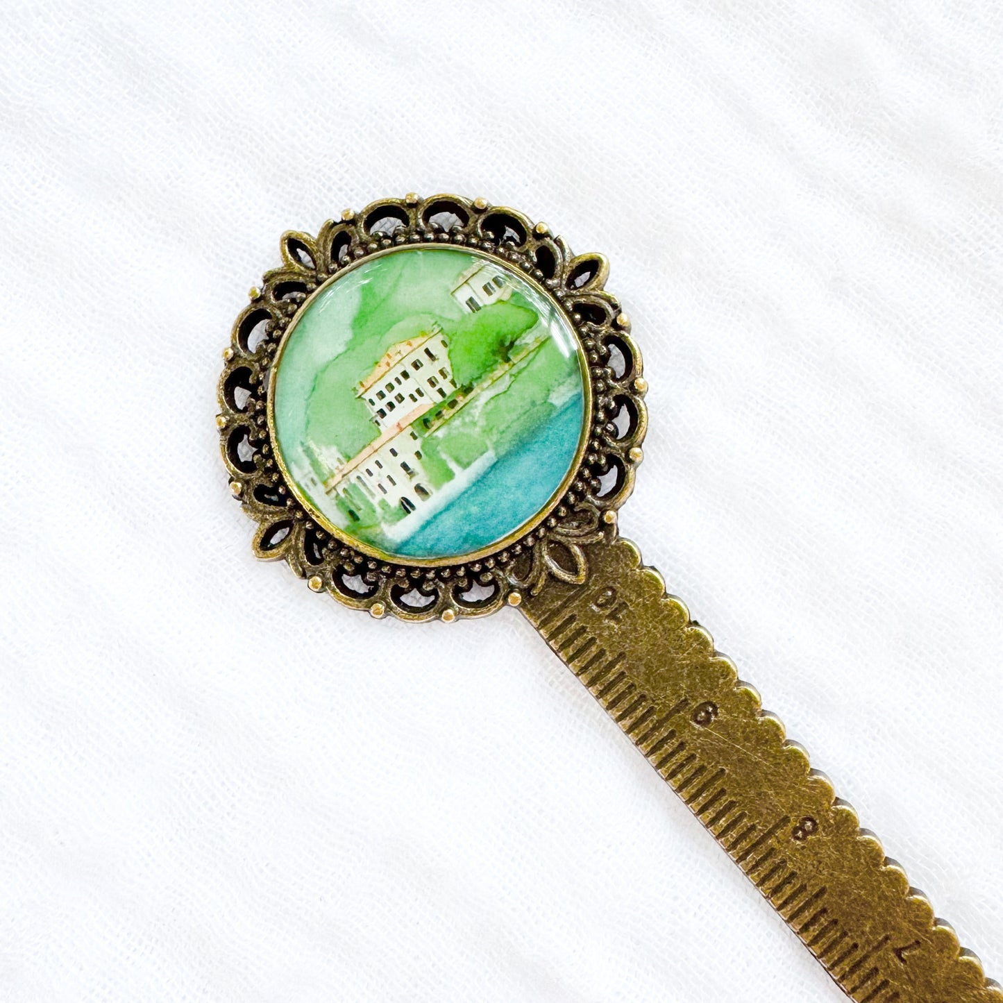 Villa del Balbianello Bookmark | Bronze