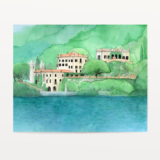 Villa del Balbianello Postcard