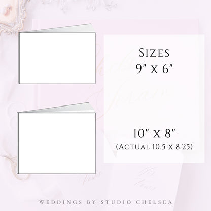 Wedding Guest Book | Custom Foil Embossed Guestbook