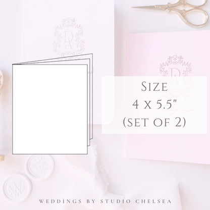Wedding Vow Books | Custom Laurel Wreath